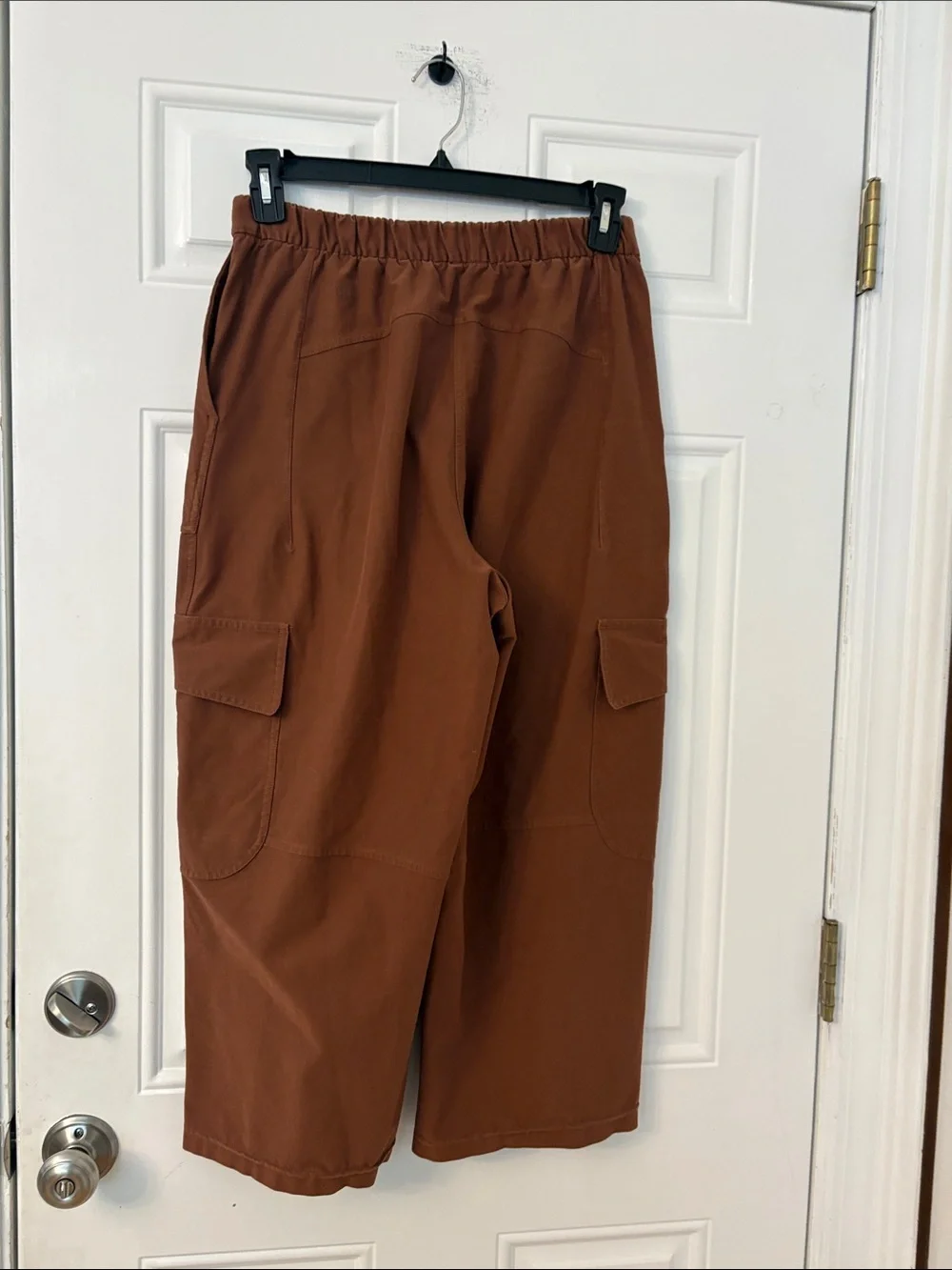 Lululemon Cargo Utilitech High Rise Crop Pants sz 28